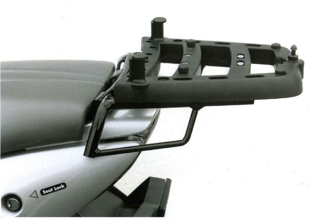 Afbeeldingen van Topdrager zwart Minirack Hepco&Becker Aprilia Area 51 '98-'03