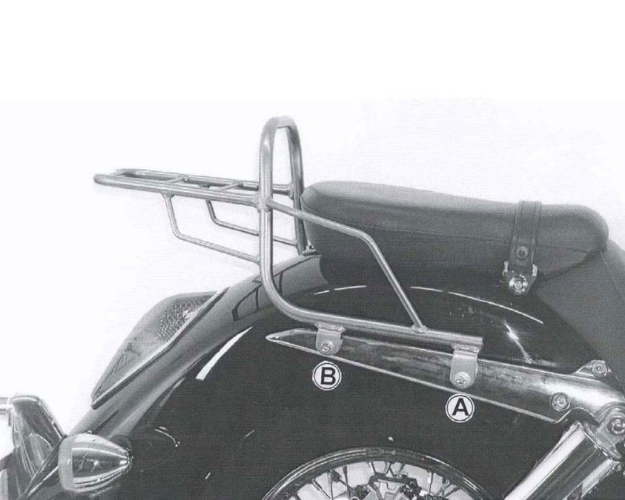 Afbeeldingen van Topdrager chroom Hepco & Becker Honda VTX1300S '03-