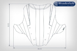 Afbeeldingen van Touring Screen BMW R1200RT LC '14- Wunderlich smokey grey