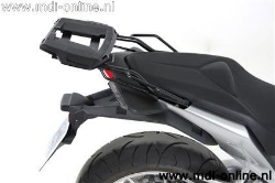 Afbeeldingen van Topdrager zwart Alurack Hepco&Becker Honda VFR1200F '10-