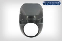 Afbeeldingen van Classic Trophy cockpit fairing BMW R1200R -'14 - smoked grey-metallic Wunderlich