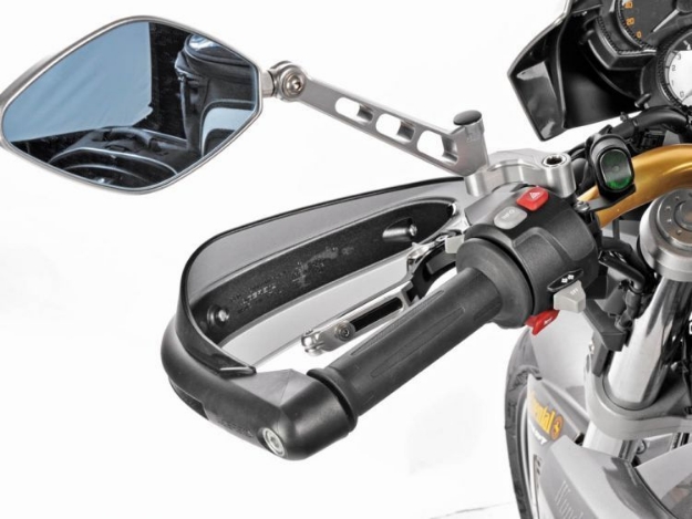 Afbeeldingen van Acerbis DualRoad hand protector kit BMW F800GS augustus 2012--black Wunderlich