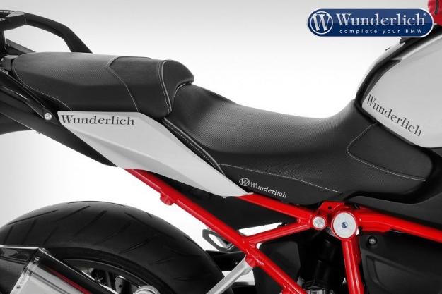 Afbeeldingen van Rider seat AKTIVKOMFORT standaard zwart BMW R1200R/RS / R1250R/RS '19-