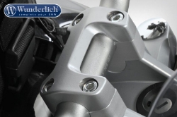Afbeeldingen van Handlebar risers 25mm BMW R1200R '11-'14 - silver Wunderlich