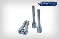Afbeeldingen van Special screws for handlebar riser with navigation diverse BMW modellen - silver Wunderlich