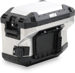 Afbeeldingen van Kofferset Hepco&Becker 'Cutout' met RVS rek en Xplorer koffers BMW R1200GS / Adventure '08-13