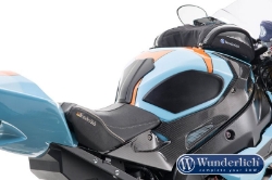 Afbeeldingen van Tank pad kit (3-delig) BMW S1000R / S1000RR - black Wunderlich