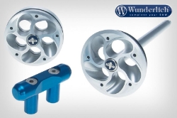 Afbeeldingen van Hub cover Tornado diverse BMW modellen - silver