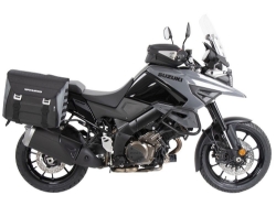 Afbeeldingen van Kofferrek zwart Hepco&Becker Suzuki DL1050 / XT '20-22