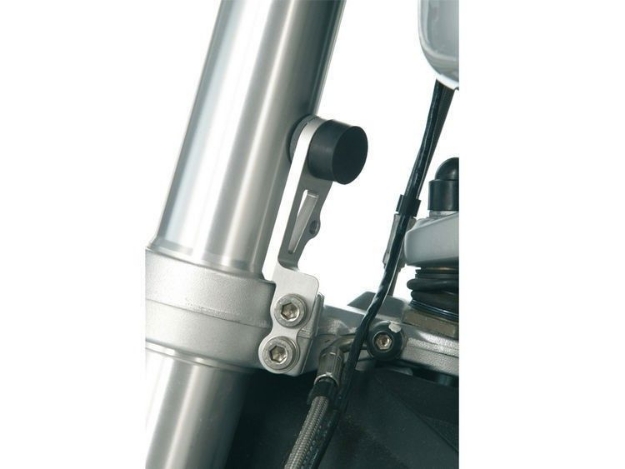 Afbeeldingen van Steering stop BMW R1200GS/Adventure - silver Wunderlich