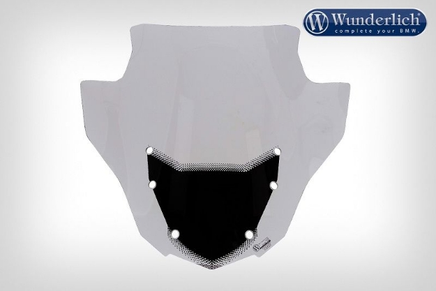 Afbeeldingen van Windscreen MARATHON BMW K1600B/Grand America/GT/GTL - smoked grey Wunderlich