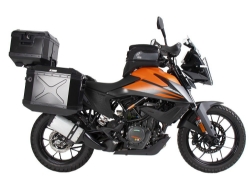 Afbeeldingen van Kofferrek zwart Hepco&Becker KTM 390 Adventure '20-
