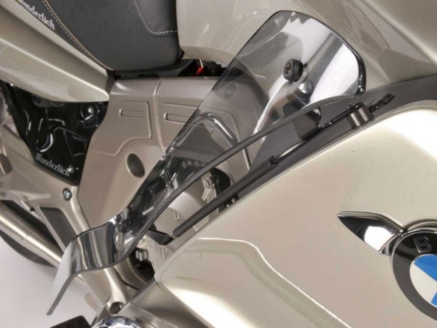 Afbeeldingen van Leg protectors VARIO BMW K1600GT/GTL -'16 - clear Wunderlich