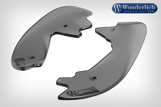 Afbeeldingen van Foot protectors Â»CLEAR-PROTECTÂ« BMW K1600B/Grand America - smoked grey Wunderlich