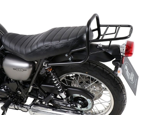 Afbeeldingen van Topdrager zwart Hepco & Becker Kawasaki W800 Street/Cafe '19-