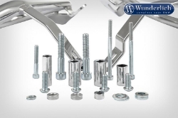 Afbeeldingen van Engine protection bar set BMW K1600B/Grand America/GT/GTL - chromed Wunderlich