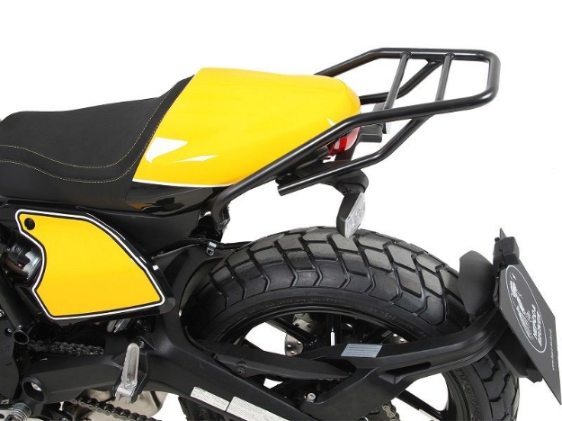 Afbeeldingen van Topdrager zwart ''Tube Rack’’ Hepco&Becker Ducati Scrambler 800 '19-22