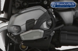 Afbeeldingen van Valve cover & cylinder protectors left + right diverse BMW modellen - black Wunderlich