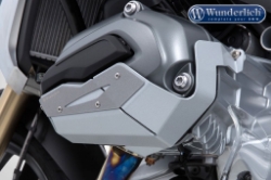 Afbeeldingen van Valve cover & cylinder protectors dakar left + right - silver Wunderlich