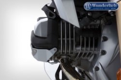 Afbeeldingen van Valve cover & cylinder protectors dakar left + right - silver Wunderlich