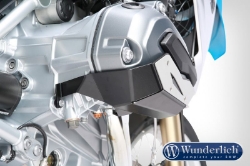 Afbeeldingen van Valve cover & cylinder protectors dakar left + right - black Wunderlich