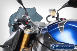 Afbeeldingen van Handlebar risers SPORTEGO BMW S1000R '14-'16 - silver Wunderlich