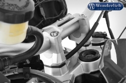 Afbeeldingen van Handlebar risers SPORTEGO 20mm BMW S1000R '17-- silver Wunderlich