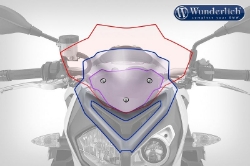 Afbeeldingen van Windshield SPORT BMW S1000R '14-20 smoked grey Wunderlich