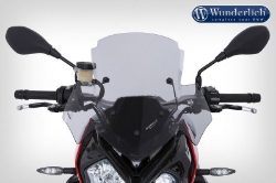 Afbeeldingen van Windscreen Â»MARATHONÂ« high BMW S1000R '14-- smoked grey Wunderlich