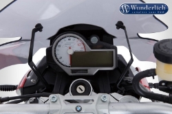 Afbeeldingen van Windscreen Â»MARATHONÂ« high BMW S1000R '14-- smoked grey Wunderlich