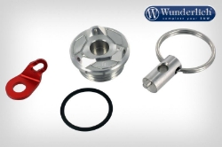 Afbeeldingen van Oil filler plug diverse BMW modellen - silver Wunderlich