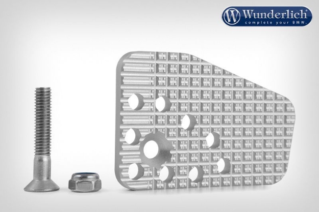 Afbeeldingen van Rempedaal verbreding Wunderlich aluminium BMW R1250GS LC/Adventure '18-