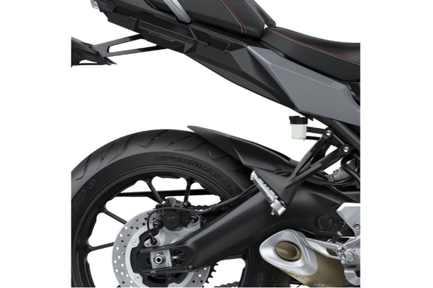 Afbeeldingen van Achterspatbord verlenger mat zwart voor het originele spatbord Yamaha MT-09 Tracer/GT ’18-'20