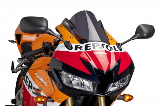 Afbeeldingen van Vervangingsruit jetstream Honda CBR600RR '13--donker getint