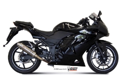 Afbeeldingen van MIVV GP steel black demper Kawasaki Ninja 250R '08-