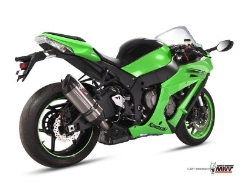 Afbeeldingen van MIVV Suono Steel Black RVS demper Kawasaki ZX10-R '11-'15