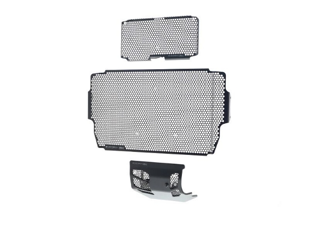 Afbeeldingen van Radiator/oliekoeler/engine guard cover set Evotech Performance Ducati Multistrada 1200 /1260