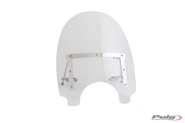 Afbeeldingen van Windscherm model Highway transparant Puig