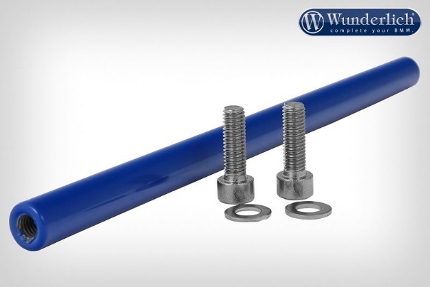 Afbeeldingen van Verbindingsbeugel valbeugel Wunderlich blauw BMW R1250GS LC '18-