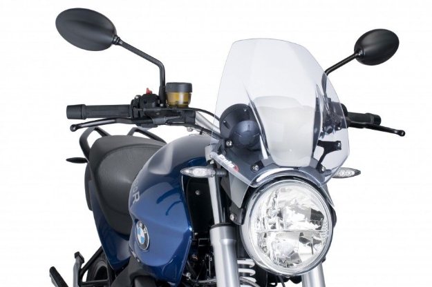 Afbeeldingen van Vervangingsruit naked bike Puig BMW R1200R '06-'14-transparant
