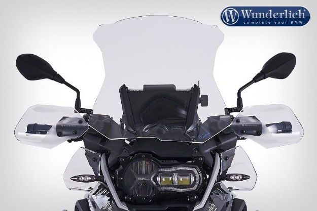 Afbeeldingen van Screen MARATHON incl. screen reinforcement - clear BMW R1200GS LC/Adventure Wunderlich