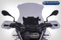 Afbeeldingen van Screen MARATHON incl. screen reinforcement - smoked grey BMW R1200GS LC/Adv '13- Wunderlich
