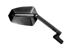 Afbeeldingen van Stuurspiegel model GTI met LED knipperlicht rechts zwart/zwart Puig