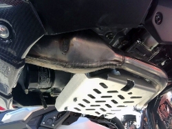 Afbeeldingen van Carterplaat aluminium Evotech Honda X-ADV '17-19