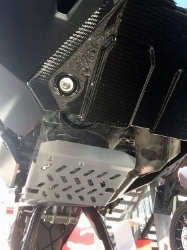 Afbeeldingen van Carterplaat aluminium Evotech Honda X-ADV '17-19