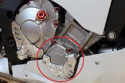 Afbeeldingen van Engine Protector rechts Evotech voor Yamaha MT-10 / R1 '15-16