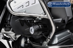 Afbeeldingen van Auxiliary light protection grill for original BMW diverse modellen - black Wunderlich