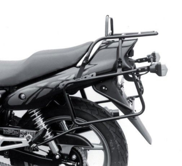 Afbeeldingen van Kofferrek zwart Hepco & Becker Honda CB500R/S