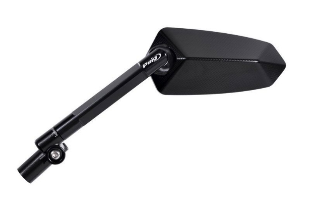 Afbeeldingen van Stuurspiegel model F1.1 links Puig -zwart zwart