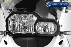 Afbeeldingen van Headlight protector clear protect foldable diverse BMW modellen - clear Wunderlich